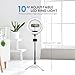 iDance LED Ring Light with Cell Phone Holder, 10