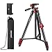 Produktbild Neewer Tripod Kit, 54-Zoll-Reisestativ mit Pan Head, Fernbedienung, Tragetasche und Handyklemme, kompatibel mit Smartphone, Tablets, GoPro, Ringlicht und spiegellosen Kameras, maximale Belastung 3 kg