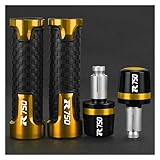 puños para Moto para para GSXR750 GSX-R 750 GSX R750 1989-2024 Empuñaduras De Manillar Motocicleta Extremos Agarre Tapas Deslizantes Enchufe(2)