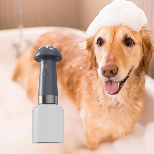 Baoblaze Espumante de chuveiro de shampoo de cachorro elétrico Função de chuveiro engraçada 750ml US