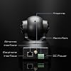 Indoor Wireless Security IP Camera - Home WiFi Remote Video Monitor w/ Motion Detection and Night Vision - PTZ Pan Tilt Network Surveillance, Voice Mic Audio for Mobile, Windows & Mac - Pyle PIPCAM5