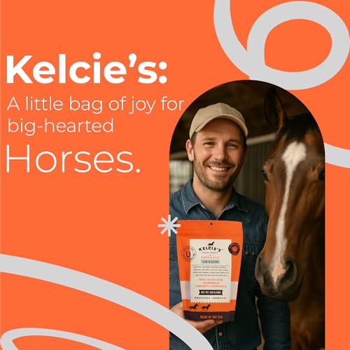Kelcies Pumpkin Spice Horses Treats - Low Sugar, Starch, and Carbohydrates | Healthy Treats for Horse Supports Superior Digestion 1 Pound (Pack of 1) - Image 5