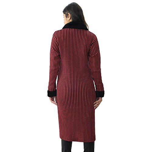 Image of Matelco Women's Wool Straight Kurti for Winters (Ad04Caz45 Black Parent).