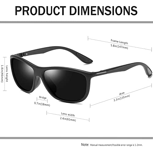 KANASTAL 2022 Lunettes de Soleil Sport Polarisées Haute Protection Hommes Femmes Conduite Course Pêche Cyclisme UV400 Protection Lunette de Soleil - Image 6