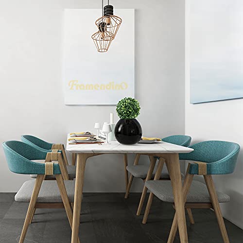 Framendino, 2 Pack 7 Inch Artificial Boxwood Topiary Ball Hanging Faux Plants Balls Outdoor Wedding Garden Decoration #TOP4