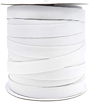 2 to 1 Stretch 3/4" Elastic Color White (100 Yards)