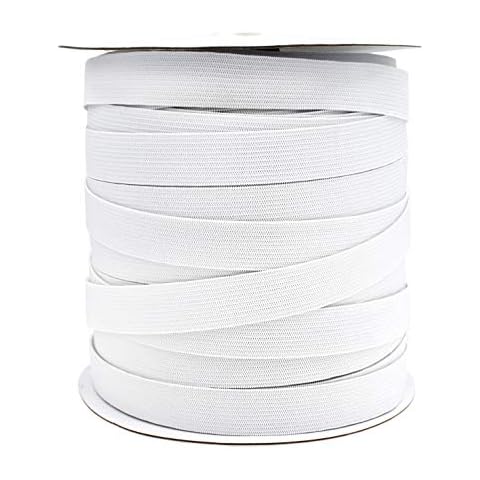 2 to 1 Stretch 3/4" Elastic Color White (100 Yards) Cover
