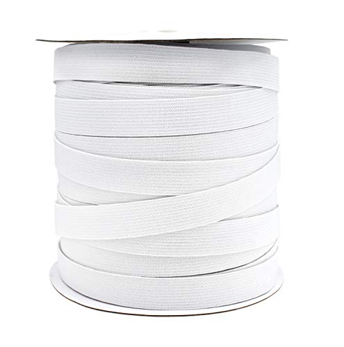 2 To 1 Stretch 3/4" Elastic Color White (100 Yards) #TOP2