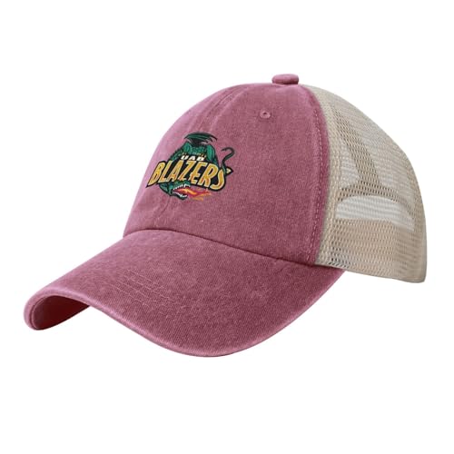 UAB Blazers Adjustable Cowboy Mesh Baseball Cap Hat Red
