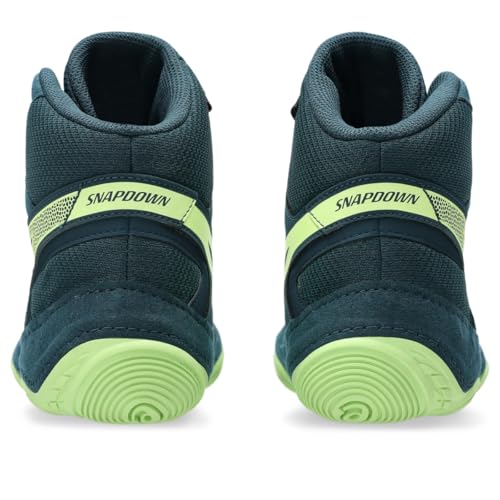 ASICS ASICS Men's Snapdown 4 Wrestling Shoes, 10.5, Tranquil Teal/Lucid Yellow