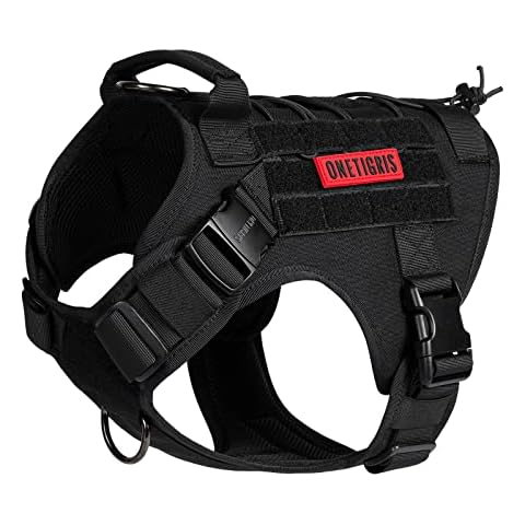 OneTigris Tactical Dog Harness for Medium Large Dogs Cover