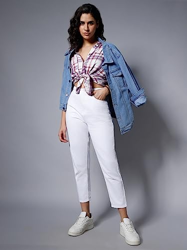 Image of HIGH Star Women's Regular Fit Mid Rise Jeans