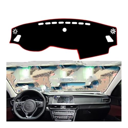 Tapis tableau bord voiture anti-dérapant pour Kia Optima K5 2017 2018