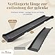 Hunderampe Auto Klappbar – 174 cm Lang & 38 cm Breit – rutschfeste Gummi Rampe für große Hunde – Stabile Hundetreppe Auto & SUV - 136kg Belastbarkeit – Klappbare Hundeleiter Auto – Dunkelgrau