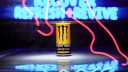 Image of Monster Rehab Tea + Lemonade + Energy, Energy Drink 15.5 Ounce