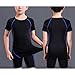 Kids Rash Guard Swimsuits Short Sleeve 2 Piece Bathing Suit UPF 50+ Athletic Summer Swimwear for 3-15 Years