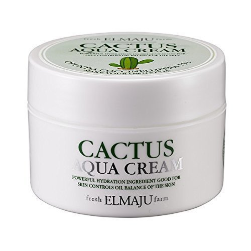 Ladykin Elmaju Cactus Aqua Cream - Fast Acting Formula for redness relief 3.38 fl oz, Korea Skin Care, Korean Beauty, Korean cosmetic, KBEAUTY