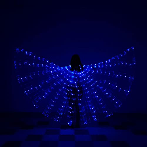 Ruilonghai Ali LED per le Donne - Ali di Danza del...