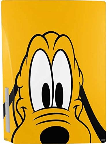 Skinit Decal Gaming Skin Compatible with PS5 Bundle - Officially Licensed Disney Friends Pluto Up Close Design