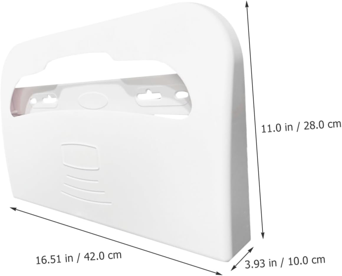 Cabilock Toilet Seat Paper Holder Wall-Mounted Paper Dispenser No Drilling Modern Rustic Bathroom Accessory