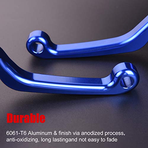 Rawsomes Blue Pivot Dirtbike Motorcross Motorcycle Brake Clutch Levers For Yamaha Ttr230 2005-2022, Yz80/Yz85 2001-2014 #TOP3