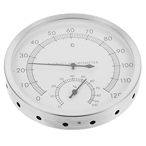 TINEASUR thermomètre d'humidité pour sauna thermomètre précis hygromètre numérique sauna intérieur suspendu mural