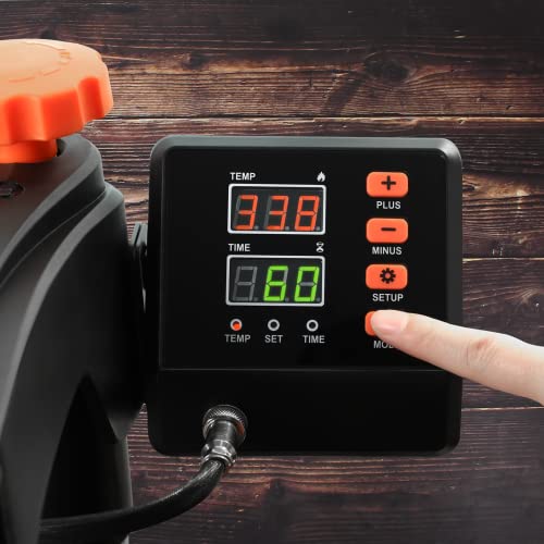 Pro 8 In 1 Tusy Heat Press 15X15, 360 Swing Away & Slide Out Heat Press, Industrial Heat Press Machine For T-Shirts, Hats, Bags, Mugs, Plates (8 In 1) #TOP2