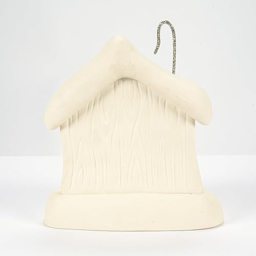 Vista 3 de Department 56 Snowbabies - Figura de porcelana "Beneath the Christmas Star", 4.7 pulgadas