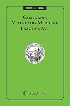 Paperback California Veterinary Medicine Practice Act Book
