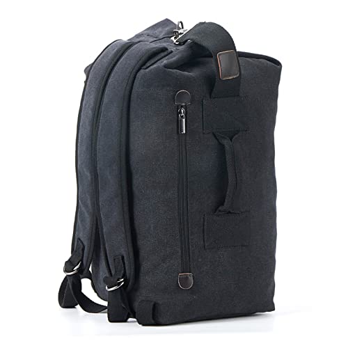 Sac en toile de canevas haut de gamme style rétro pour voyage et randonnée