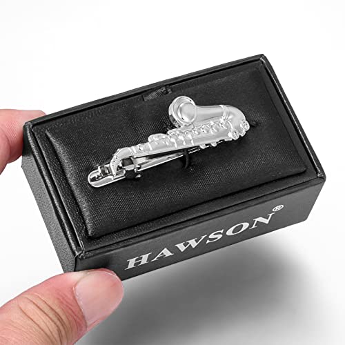 Image of HAWSON 2 inch / 2.2 inch Tie Clip for Men, Novelty Tie Bar Clip for Men and Boys, Interesting Tie Clip for Party
