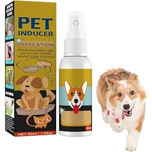 Dog Potty Training Spray,Dog Toilet Training Aid,Potty Training Spray,Pet Defecation Inducer,Dog Attractant Spray,Pet Toilet Location Spraye,Potty Training Puppy Spray,Pet-Training Aid Spray,30ml