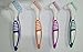 Gus Craft 4-Pack Denture Cleaning Brush Set- Premium Hygiene Denture Cleaner Set for Denture Care- Top Denture Cleanser Tool w/ Multi-Layered Bristles & Ergonomic Rubber Handle (Multiple Colors)