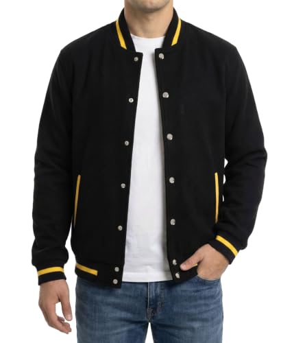 Image of Decrum Mens Letterman Style Baseball Varsity Jacket