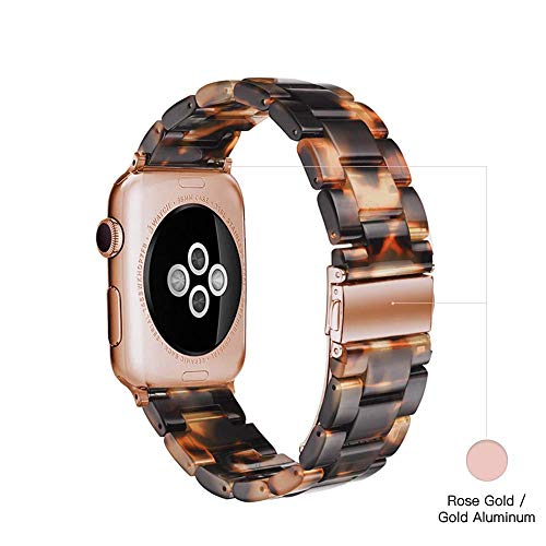 Image of Light House Apple Watch Bands-Fashion Lightweight Resin iWatch Bands for Women Men 38mm /40mm /41mm /42mm(Series 11 10), 49mm /46mm /45mm /44mm /42mm(S 3 2 1), Compatible with Apple Watch Series 11 SE 10 9 8 7 6 5 4 3 Ultra