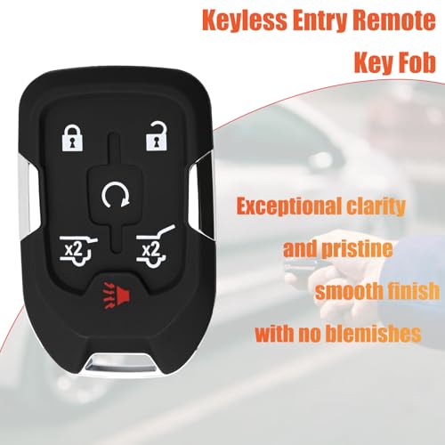 Image of HYQ1AA 315MHz Keyless Entry Remote Car Key Fob Compatible with Suburban Yukon 2015-2020 Yukon XL 2016-2020 Tahoe 2015-2019