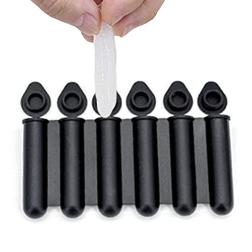 Molde de barra de hielo, moldes de cubitos de hielo pequeños para enfriar botellas de latas de cerveza, Molde de barra de hielo de 6 rejillas para lata de cerveza Wenmin