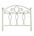 Cabecero de forja Combo - Blanco con Oro, Cabecero de 150 cm