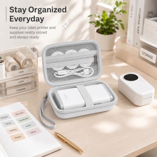 Image of Comecase Label Maker Case for Nelko P21, for Phomemo D30, for JADENS D11