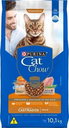 Ração Gatos Castrados CAT CHOW...