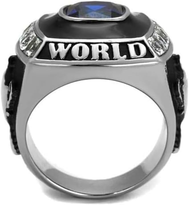 YVO Custom Championship Ring - Football, Basketball, Baseball, Hockey, Esports - Fantasy, Rec League, High School, College - Size 12