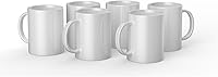 Vista 9 de Cricut Taza biselada en blanco, revestida de cerámica, apta para lavavajillas y microondas para decorar, compatible con prensa de tazas y tinta