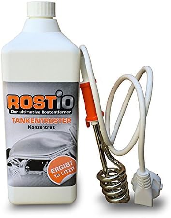 Rostio Concentrado eliminacion de oxido para depositos más Calentador de inmersión para depositos | La eliminación del oxido del deposito es fácil