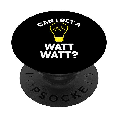 Posso ottenere un elettricista divertente Watt Watt PopSockets PopGrip Intercambiabile