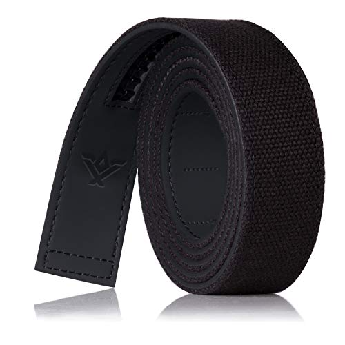 SlideBelts Canvas Ratchet Belt Strap (1.25