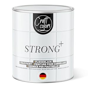 Craft Colors STRONG+ Fliesenlack Weiß 750ml