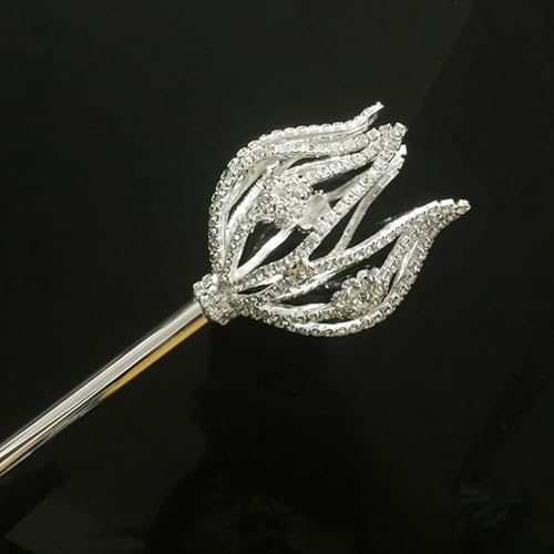 Sceptre avec strass accessoire concours de beauté et bal