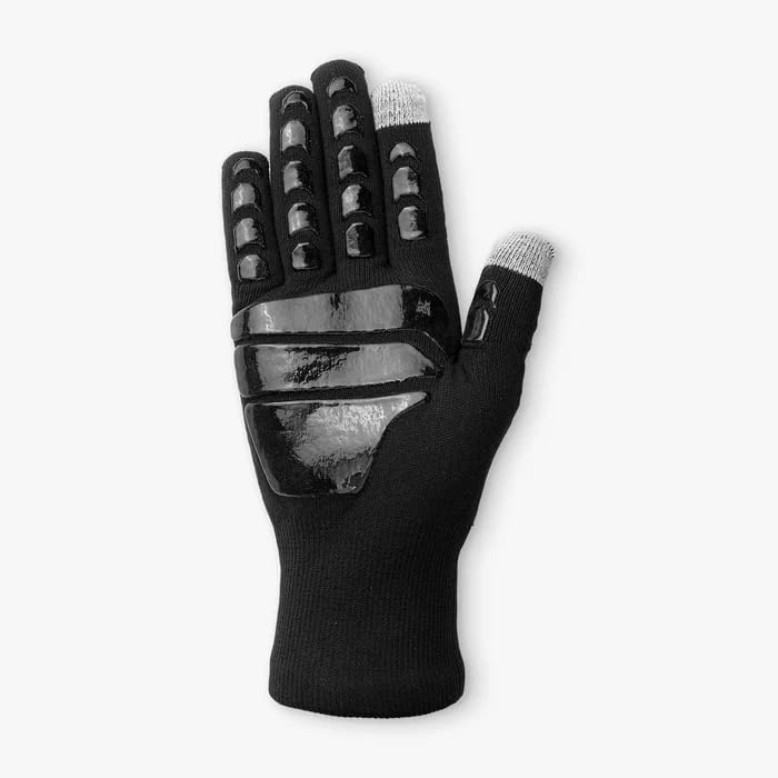 AFTCO Breakwater Waterproof Gloves (Black, Small)
