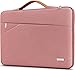 TECOOL 15,6 Zoll Laptoptasche Hülle Tasche für 15-15,6'' Lenovo Thinkpad Ideapad HP Dell Acer ASUS Samsung Chromebook Laptop Wasserdicht Notebooktasche Stoßfestes Schutzhülle,Rosa