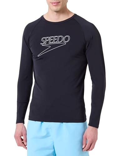 Haut de bain rash guard Speedo End+ noir XL pour homme